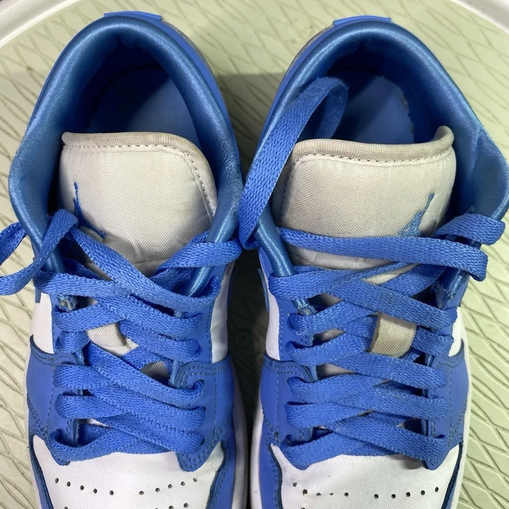 Air Jordan 1 Low UNC 2024‎ Women's University Blue Sneakers Low Tops Sz.7 US
